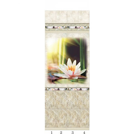Панель из ПВХ Panda "Лотос" арт.05140