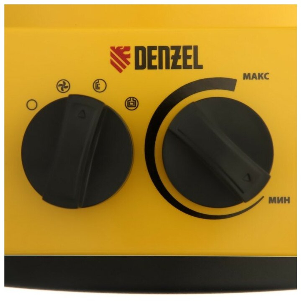 Тепловая пушка SFH-5000, 230 В, 260 м3/ч, вентилятор 3 режима, 3000/4500 Вт Denzel 96438