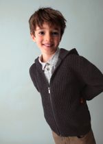 кардиган с капюшоном