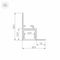 Встраиваемый профиль Arlight ARH-Ceil-S16-2000 Anod 034977