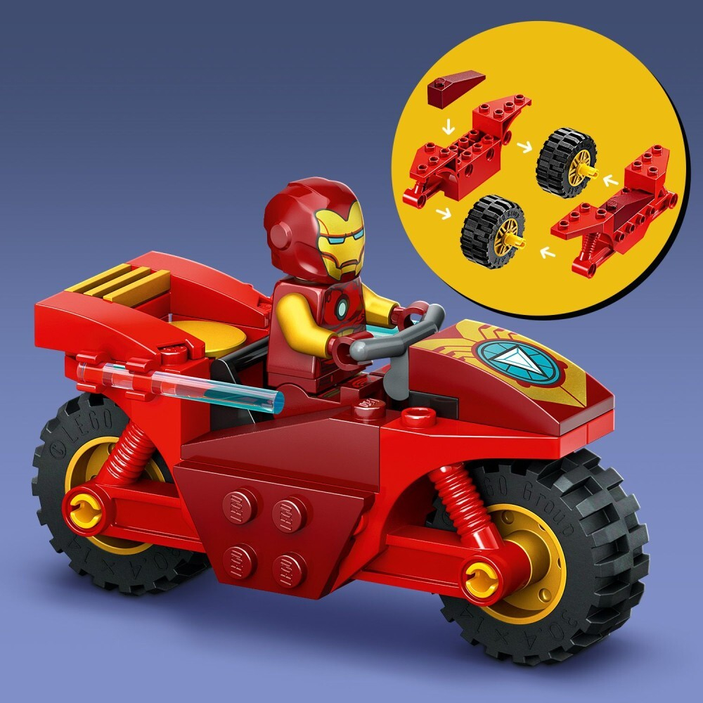 LEGO Marvel Super Heroes - Железный человек с мотоциклом и Халком 76287 / артикул   76287  / GTIN 5702017590103