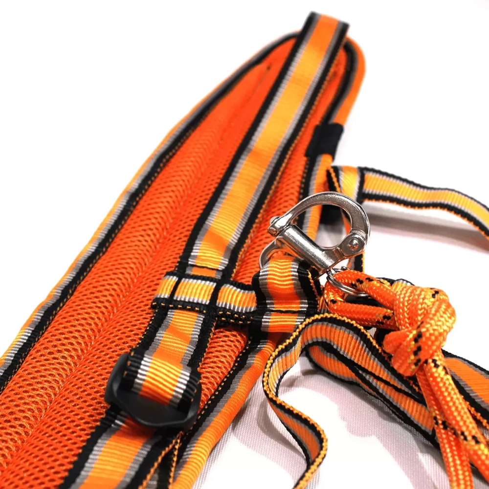 Пояс для каникросса в комплекте с потягом White Wolf серия Спорт