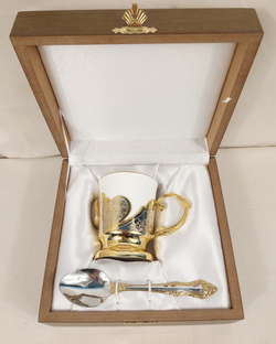 Кофейный набор с агатом "Важная персона" № 2