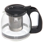 Чайник заварочный стеклянный 700мл «Ассорти», микс цветов