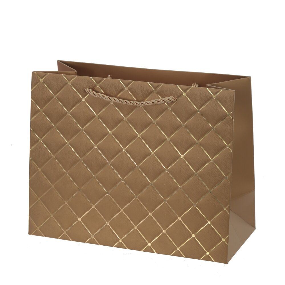 GAEM Пакет подарочный (бумага 210г/м2, блок 12шт), L23 W10 H18 см, 5в.