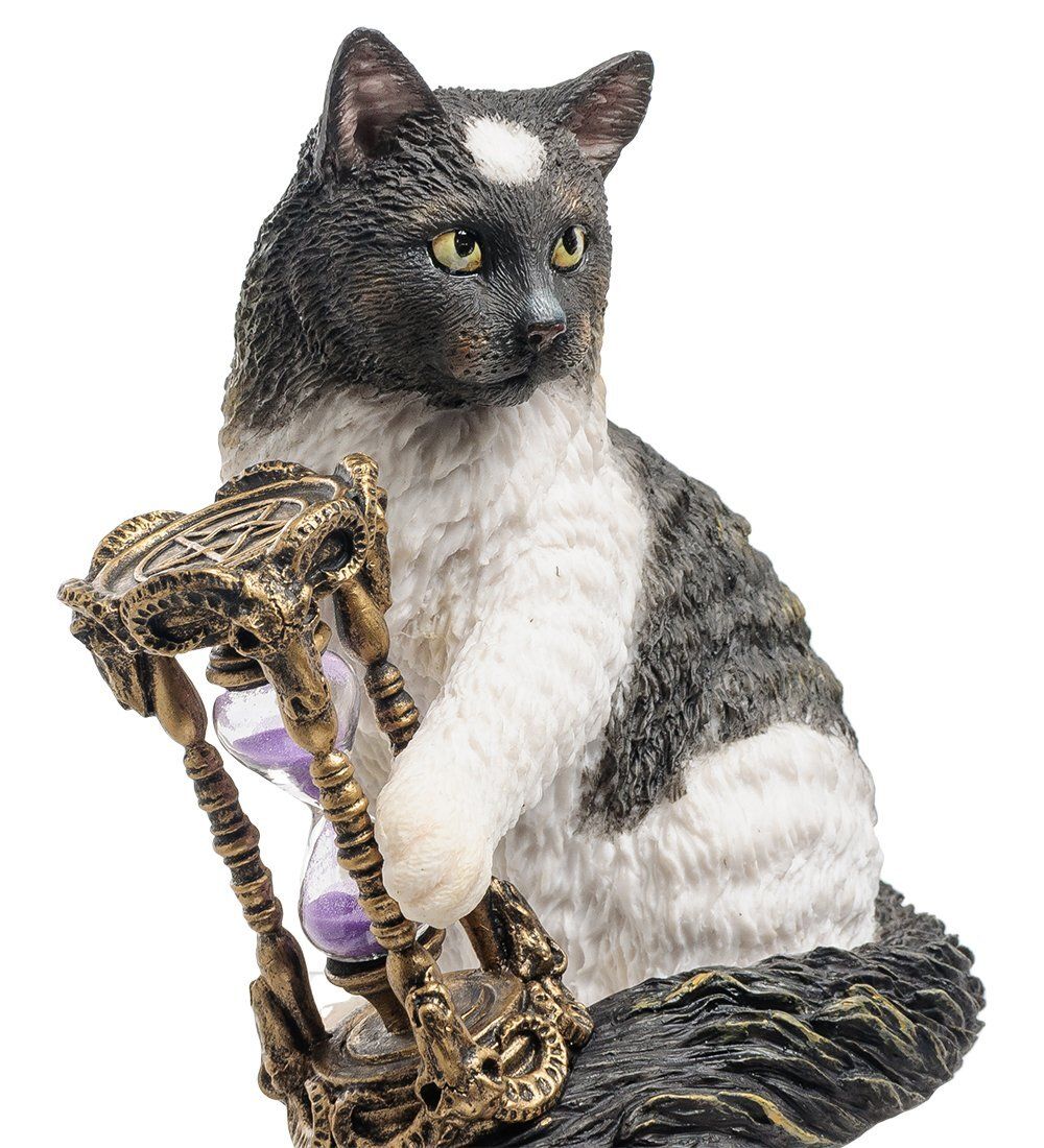 Veronese WS-842 Статуэтка «Кот с песочными часами» (Лиза Паркер)