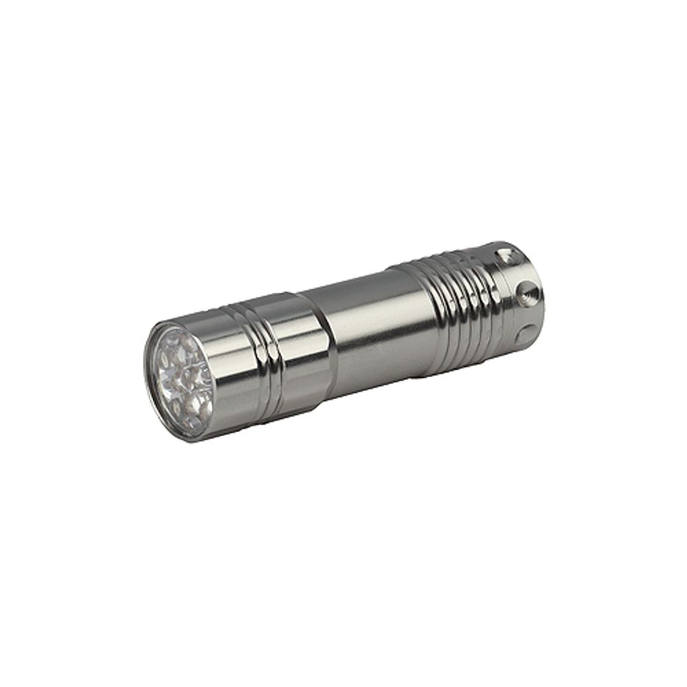 Светодиодный фонарь Трофи TM9 ручной на батарейках алюминиевый