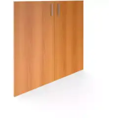 Двери из ЛДСП к широким стеллажам В-862 706x16x720 Миланский орех