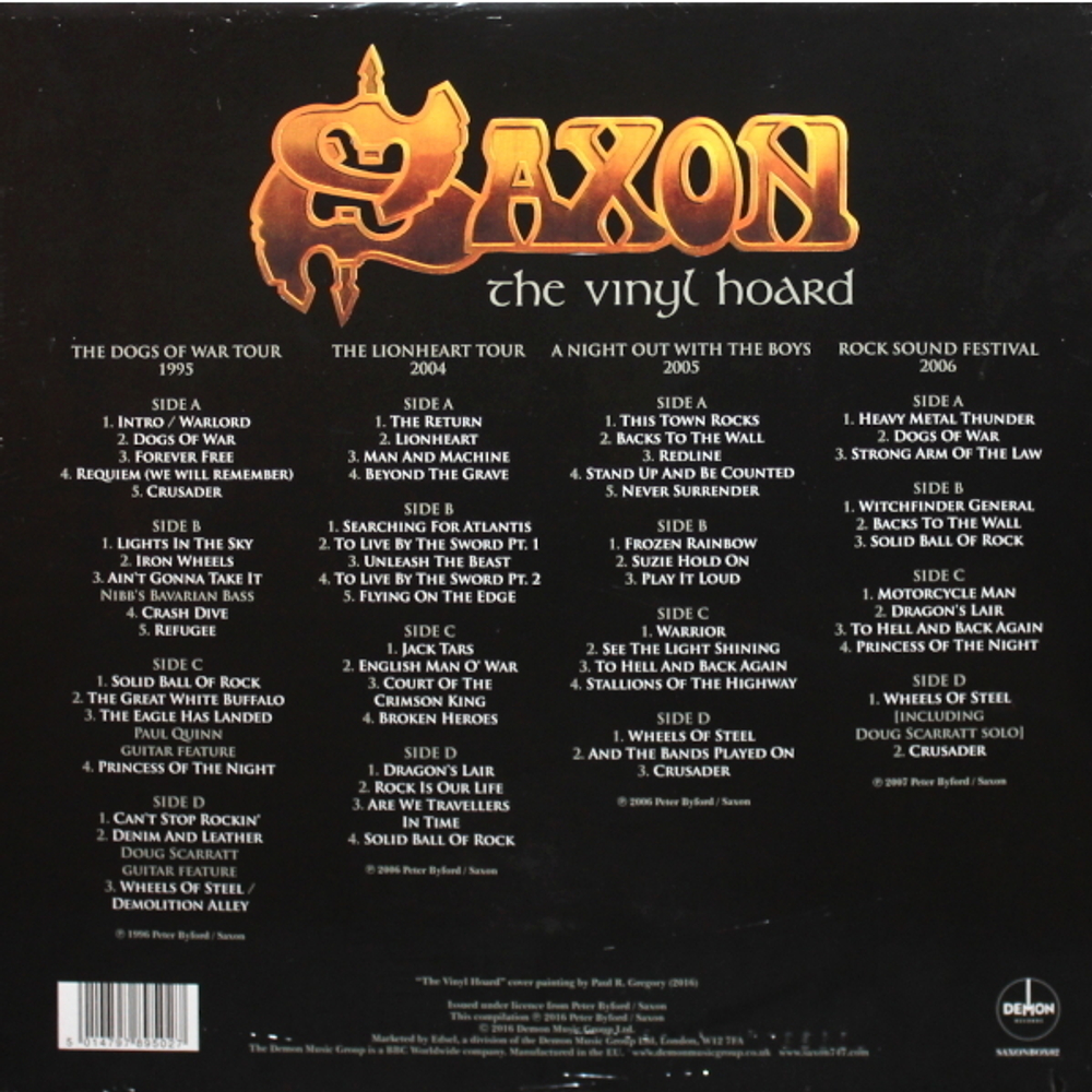 Saxon / The Vinyl Hoard (Coloured Vinyl)(8LP)