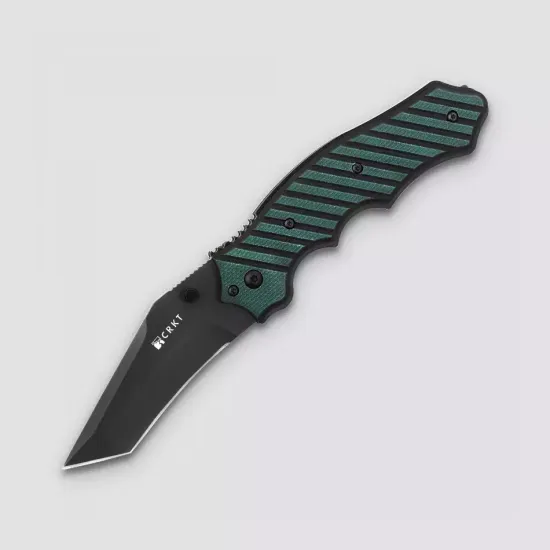 Складной нож CRKT полуавтоматический Triumph CR/1030K c клинком из стали AUS-8, рукоять G10