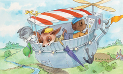 Жили-были То и Сё в городе Небось