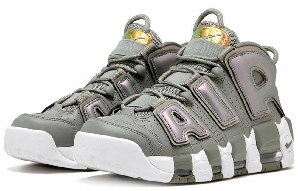 Кроссовки Nike Air More Uptempo Iridescent Air (Женская размерная сетка)