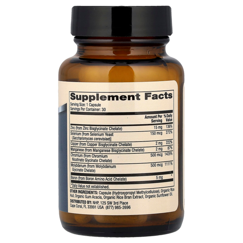 Dr. Mercola, Essential Mineral Complex, 30 капсул