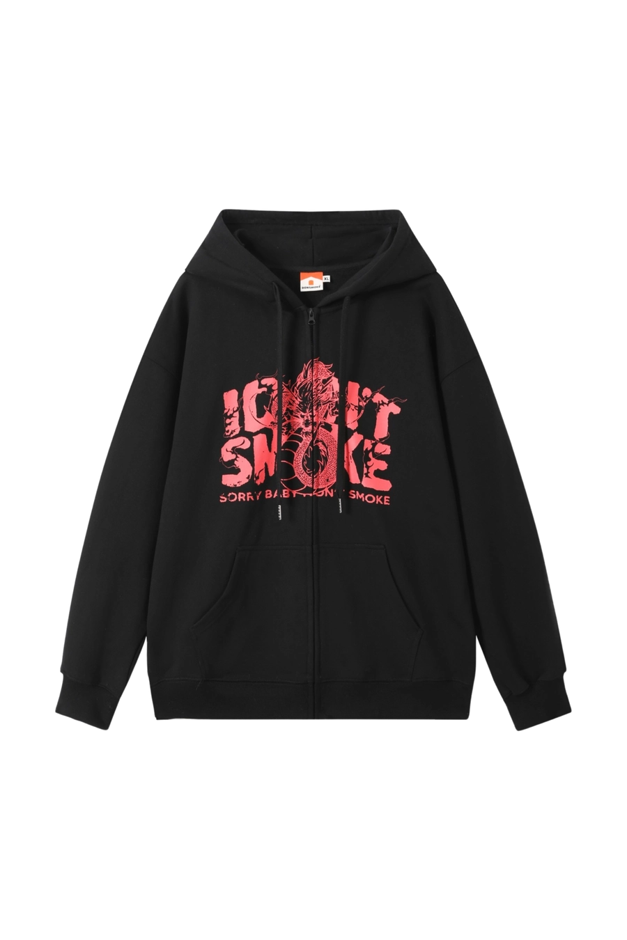 Худи DONSMOKE "Dragon Logo" Zip-Hoodie