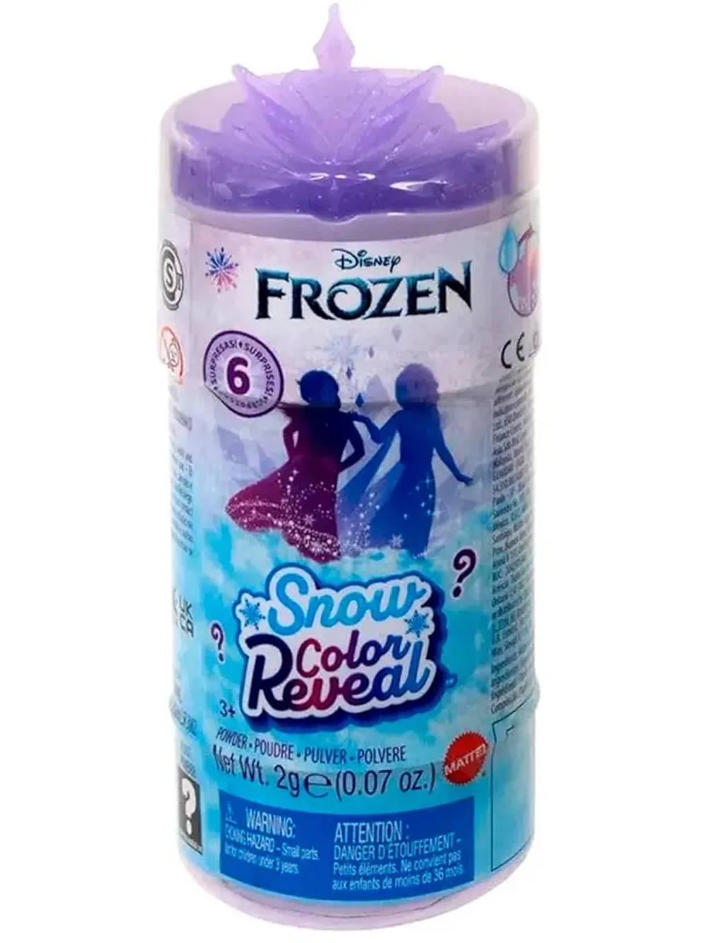 Набор Кукла Дисней Snow Сolor reveal Холодное сердце HMB88