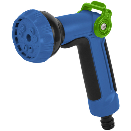 Пистолет распылитель для полива GREEN APPLE GAP-P14 пластик 8 режимов