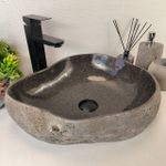 Раковина из речного камня RS-65375 48*38*14 0861