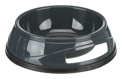 Миска с резинкой 0,75 л/ ø 16 см, пластик, цвета в ассортименте, Trixie