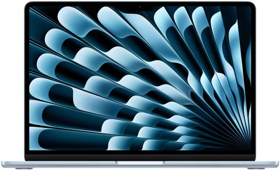 Apple MacBook Air 13" (M5, 10C CPU/10C GPU, 2026), 32 ГБ, 2 ТБ SSD, «небесно-голубой»
