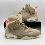 Кроссовки Nike Air Jordan 6 Retro x  Scott #A53 (беж.)