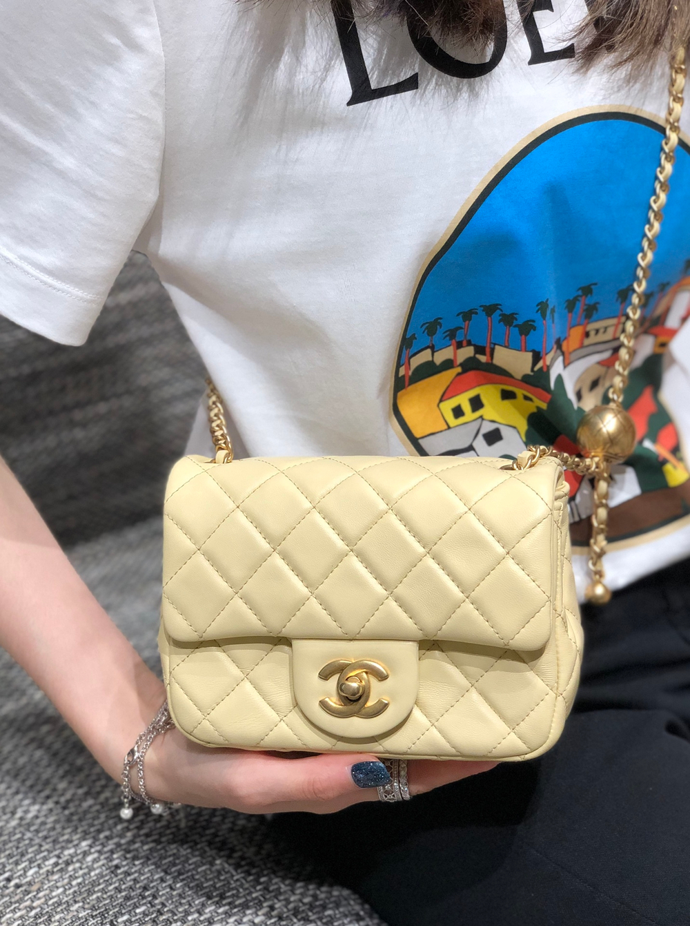 Chane1 Mini Flap Bag 18 cm