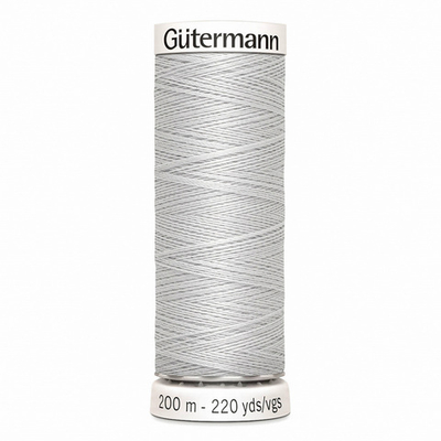 01 Нить Sew-All 100/200 м для всех материалов, 100% полиэстер Gutermann 748277 (008 суровый)