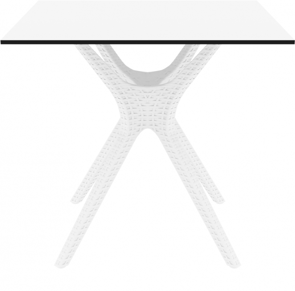 Стол пластиковый Siesta Contract Ibiza Table 80, белый