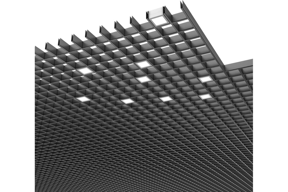 Светильник LED Geniled Griliato Tetris x1 для ячейки 75x75/10 10Вт 3000К Опал Белый