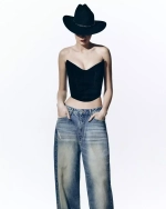 Джинсы Wide leg