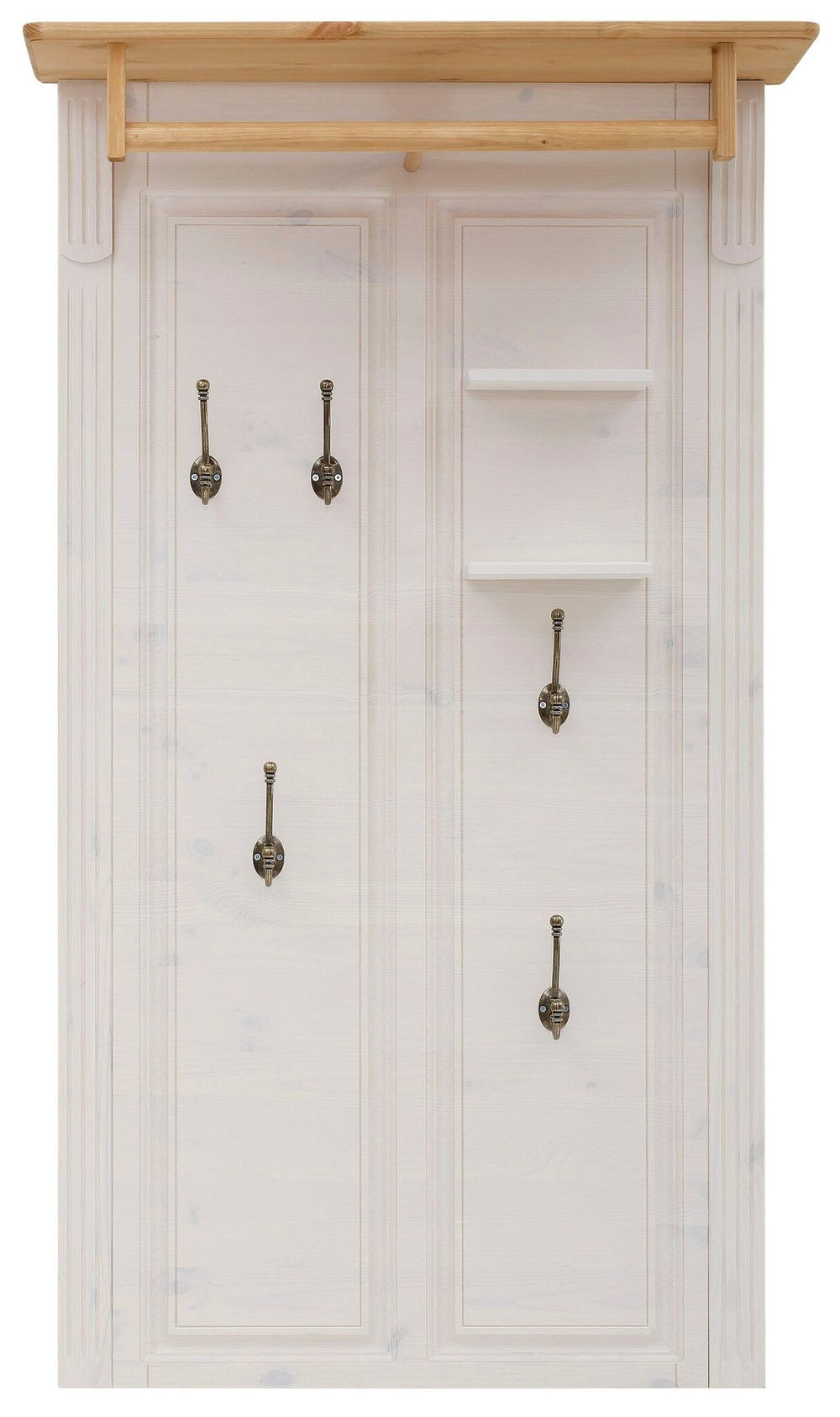 Вешалка настенная из сосны Сюзанна 80х32х140 см