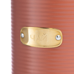 Банка для хранения чая irmel, 1,3 л, терракота