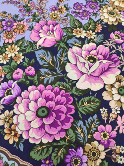Павловопосадский платок Возьмёмся за руки, друзья 1973-1
