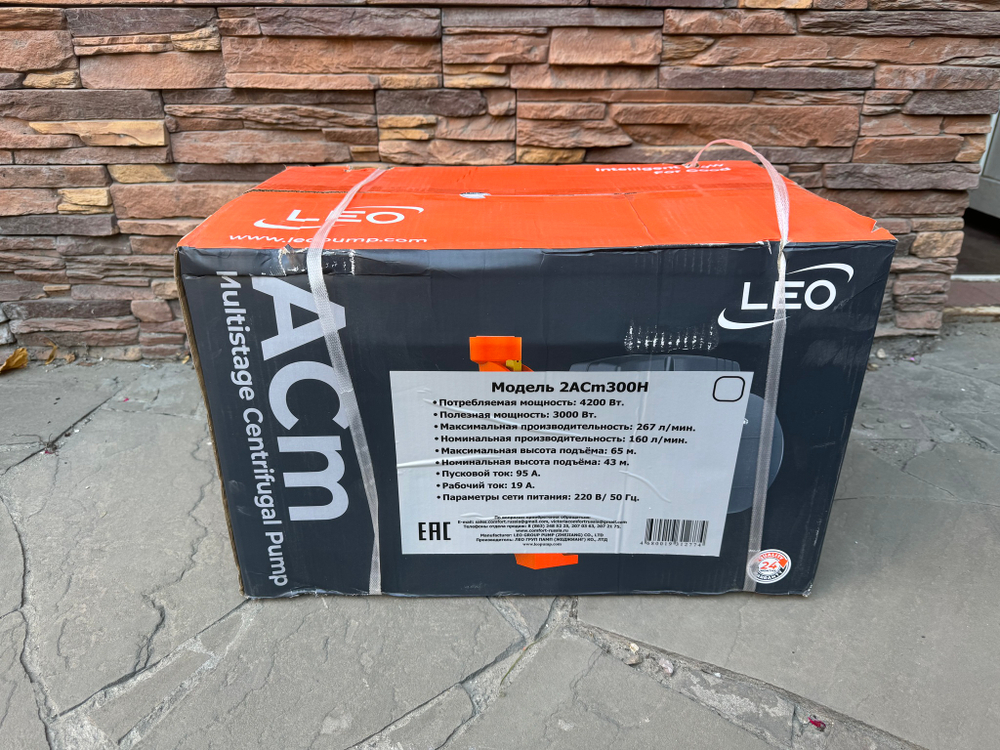 Насос LEO 2ACm300H