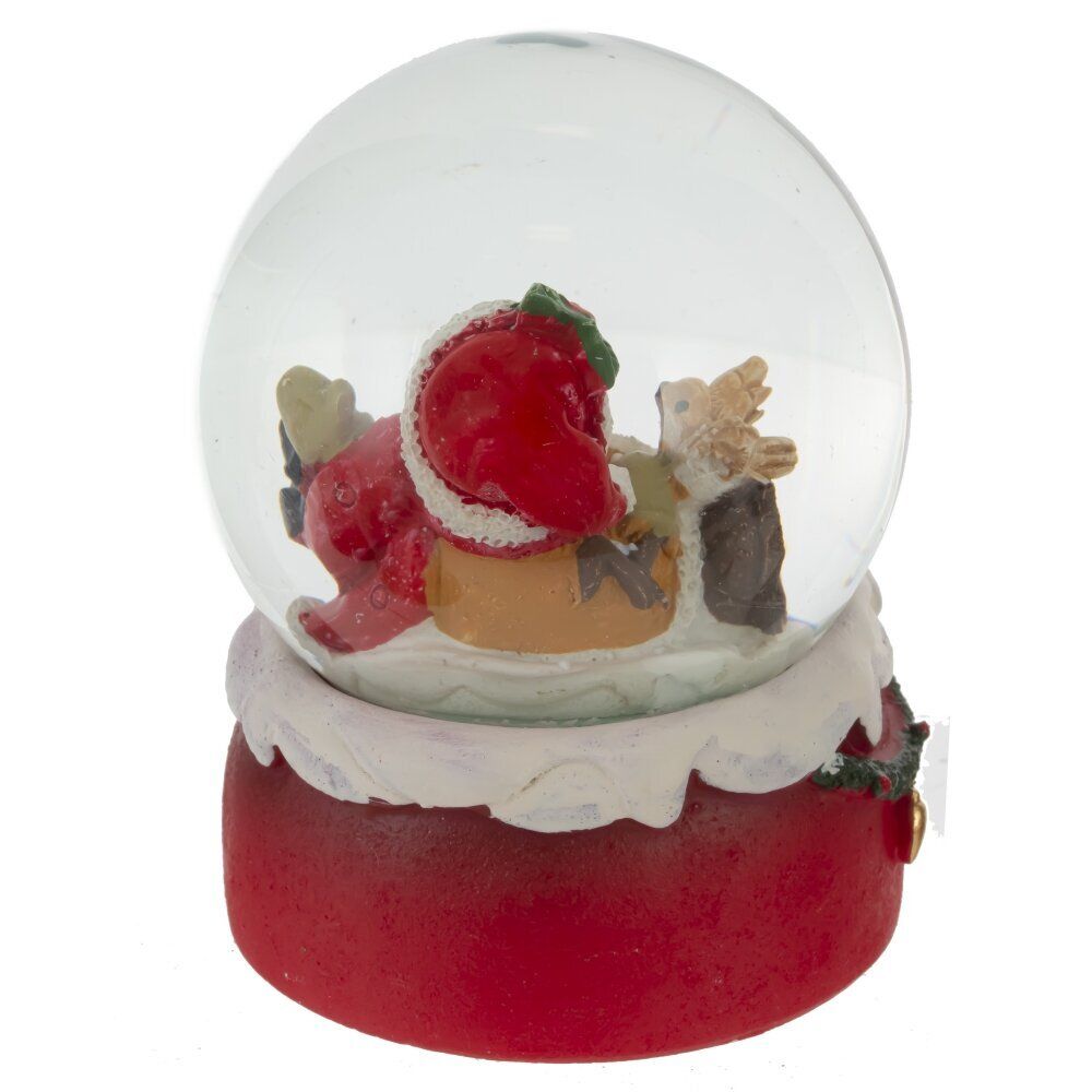 GAEM Фигурка декоративная "Снеговик" в стекл шаре, D 6.5 см, L6,5 W7 H8 см, 2в.