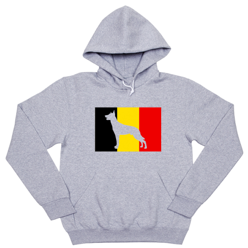 Толстовка "Малинуа на флаге"