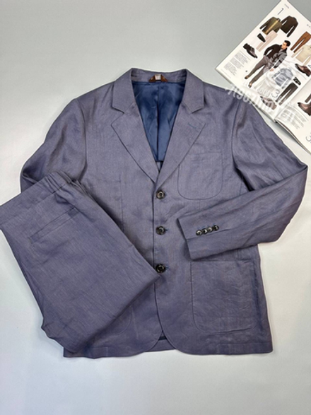Льняной летний костюм Loro Piana