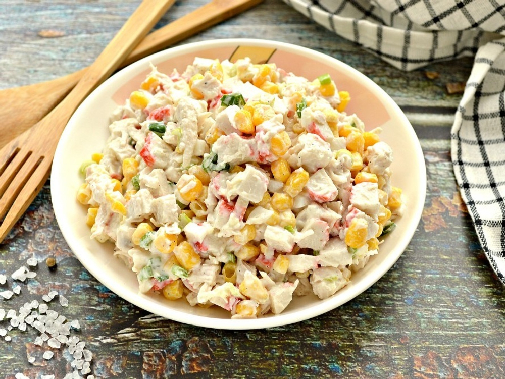 Салат крабовый 150гр