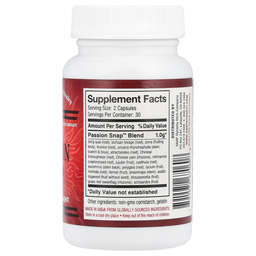 Snap Dynasty, Passion Snap ™, 60 капсул