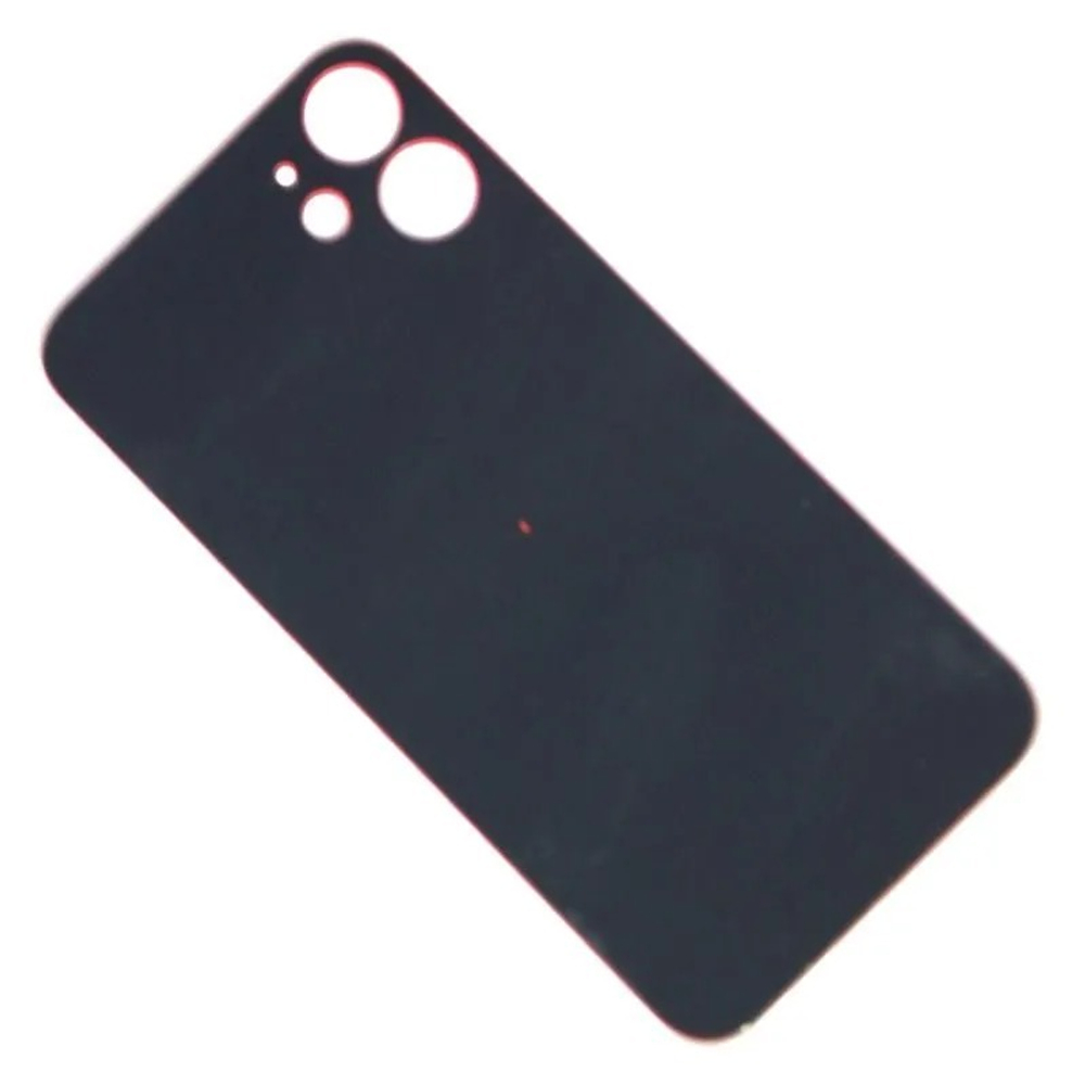 Задняя крышка для Apple iPhone 12 mini Красный (стекло, широкий вырез под камеру)