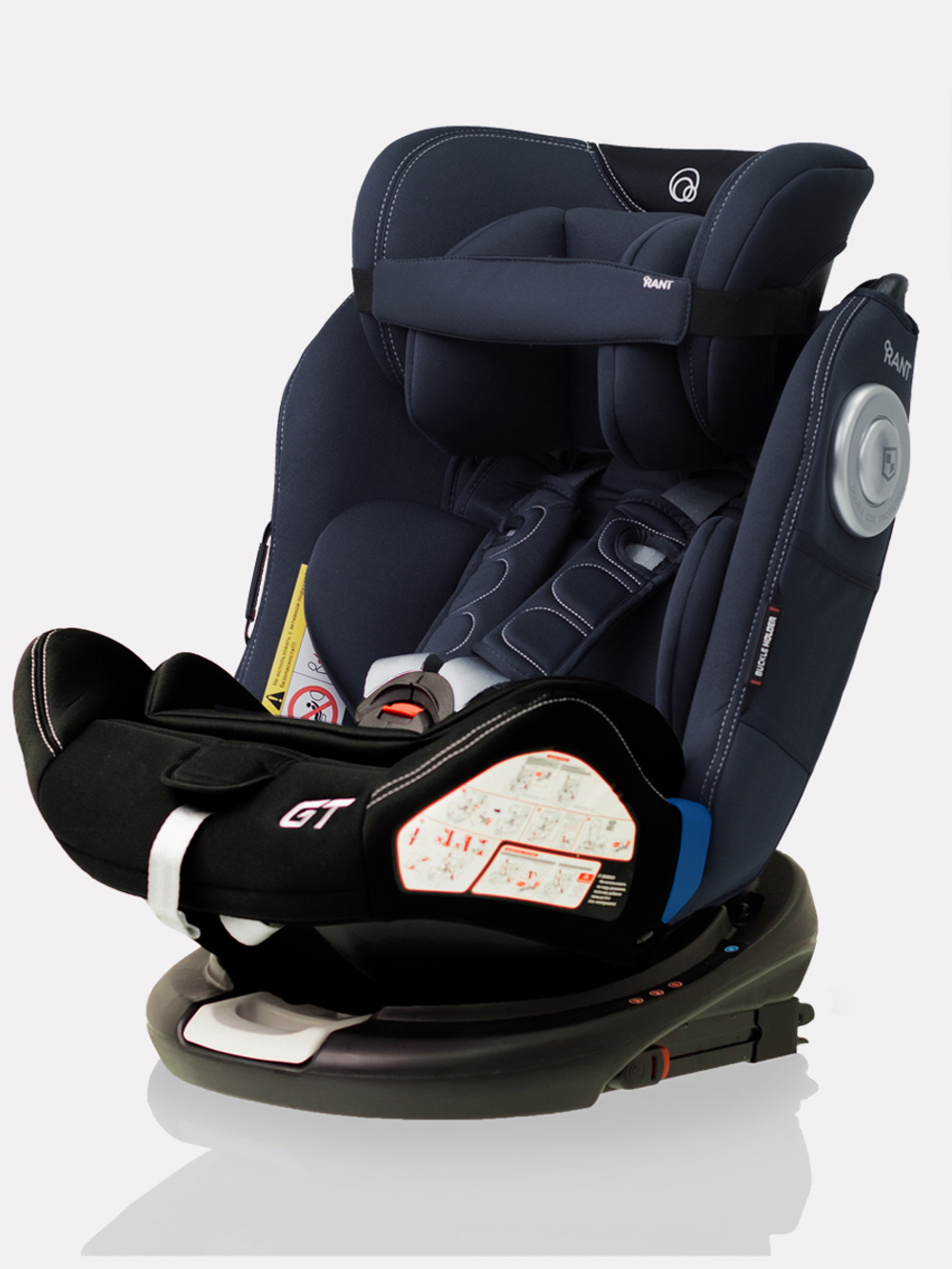 Автокресло C05001 "GT NEW" isofix Top Tether группа 0+-1-2-3  (0-36 кг) techno