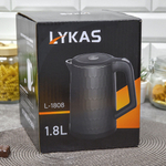 Чайник электрический 1,8л "Lykas" пластик, L-1808