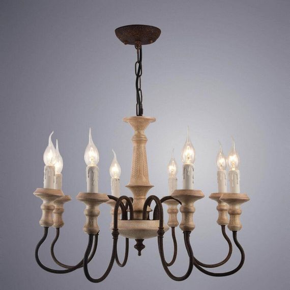 Подвесная люстра Arte Lamp A1700LM-8BR