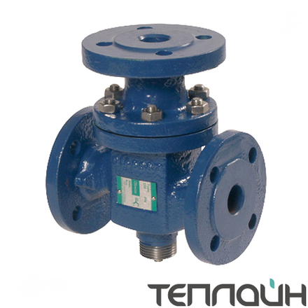 Клапан регулирующий трехходовой чугунный Broen Clorius G3F для воды DN 65 PN 25 фланцевый