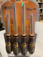 Набор отвëрток 4 шт S2 SUPER INGCO HKSDS0428