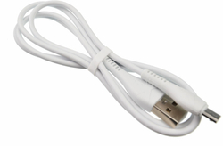 Кабель USB - микро USB HOCO X37 Cool power, 1м, 2.1A, белый