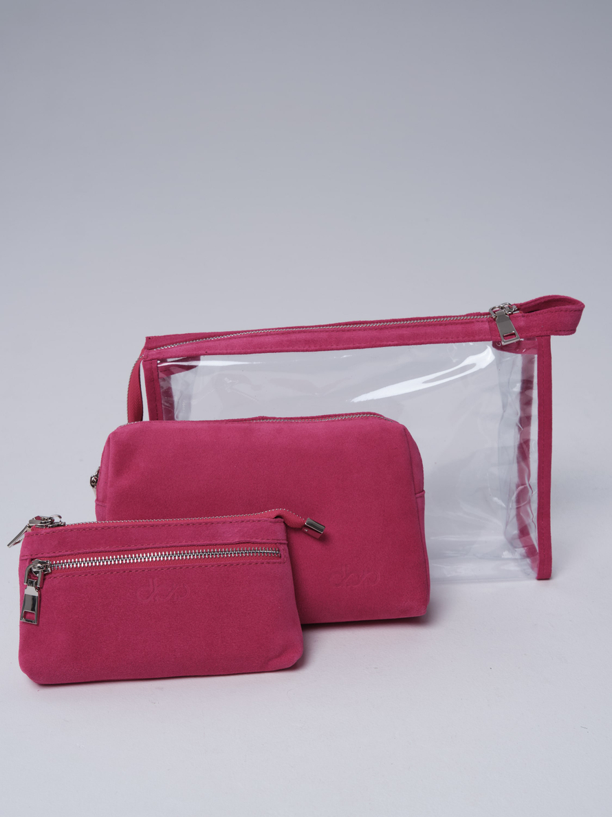 Набор косметичек DBR 15-89 розовый тюльпан