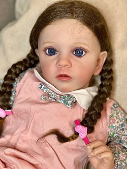 Кукла Реборн мягконабивная 60см в пакете (FA-141)