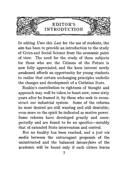 Unto this last | John Ruskin