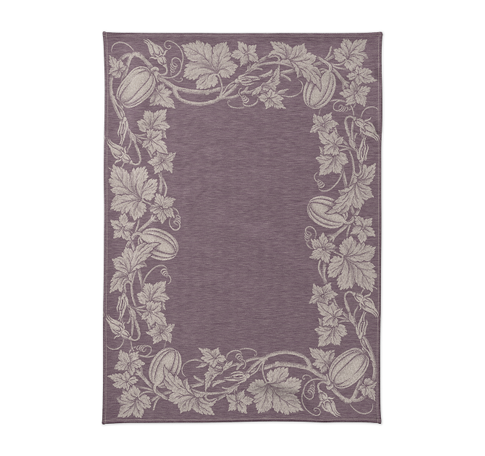 Полотенце кухонное 50х70см Leitner Leinen Kurbis сиреневое