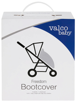 Прогулочная коляска Valco baby Snap 4 с накидкой на ножки Flatt Matt / Cool Grey